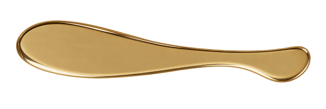Instrument de Gua Sha en laiton doré